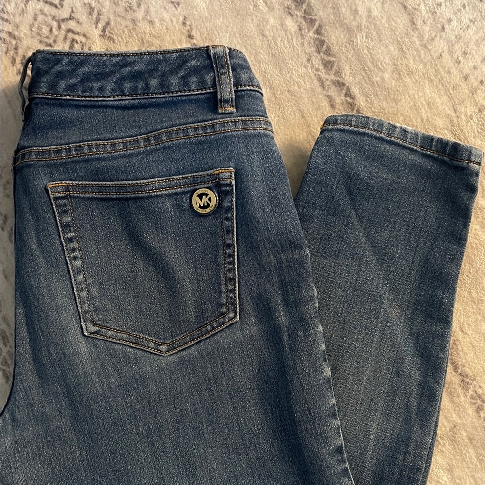 Michael Kors Dark Blue Skinny Jeans size 6